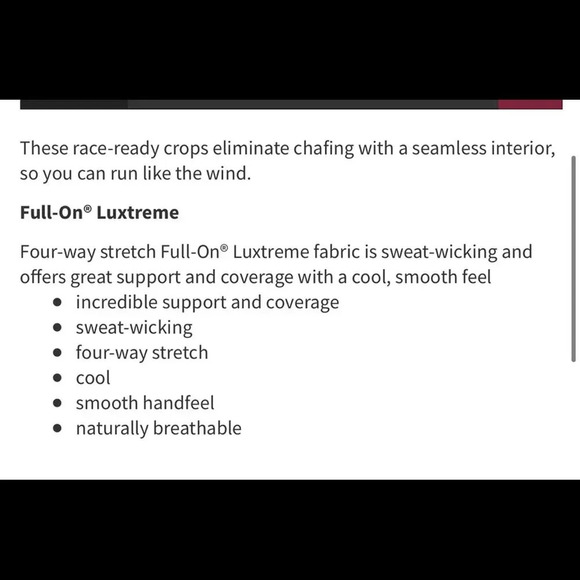 Lululemon NWT Chase Me Crop Sea Wheeze 2017 - Picture 5 of 8